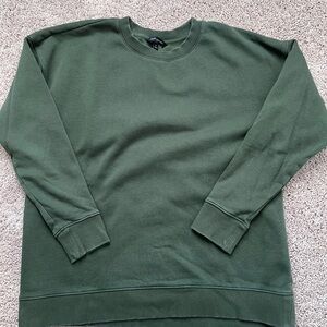 Banana Republic Olive Green Sweatshirt